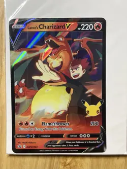 Lot of 4 FACTORY NEW Jumbo Pokemon Cards Lance's Charizard, Reshiram & Charizard - Image 2