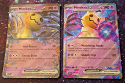 Mimikyu ex PROMO 4 SVP & Mimikyu ex 069/159 JTG Holo NM Pokemon Card NM - Image 1