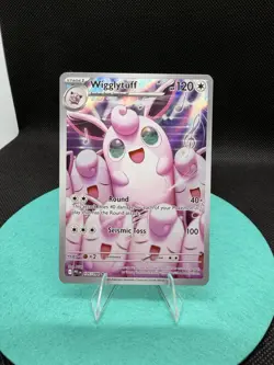Wigglytuff 105/094 Illustration Rare Phantasmal Flames NM Pokemon Card - Image 1