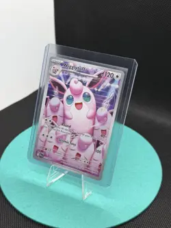 Wigglytuff 105/094 Illustration Rare Phantasmal Flames NM Pokemon Card - Image 3