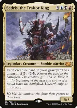 Sedris, the Traitor King 2X2 NM MTG - Image 1