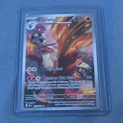 Pokemon Blaziken Sv10 Destined Rivals 192/182 Rare Holo Full Art 170 HP Eng - Image 2