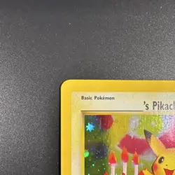 Pokemon TCG ______'s Pikachu Promo Holo Wotc 24/53 Basic 50 HP 2000 - Image 2