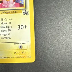 Pokemon TCG ______'s Pikachu Promo Holo Wotc 24/53 Basic 50 HP 2000 - Image 4
