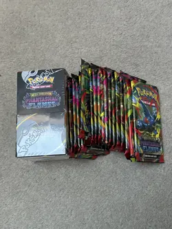 Pokemon PHANTASMAL FLAMES Half Booster Box (18 Packs) - Sealed + 18 loose packs - Image 1
