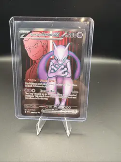 Pokemon TCG Team Rockets Mewtwo EX 213/182 Ultra Rare Destined Rivals - Image 1