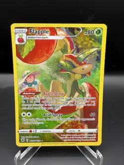 Pokemon TCG Flapple TG02/TG30 Full Art Holo Astral Radiance NM - Image 1