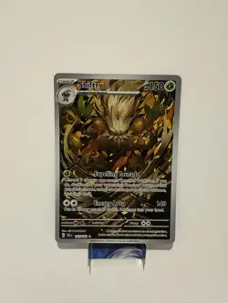 Shiftry 163/162 Temporal Forces Illustration Rare Full Art Pokemon NM - Image 1