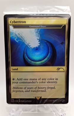 MTG Cybertron (Command Tower) Rare Holo Sealed Secret Lair Drop Series 710 - 206 - Image 1