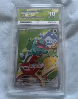 Pokemon TCG Bulbasaur 037 Black Star Promo First Partner Series 2026 Ace 10 - Image 1