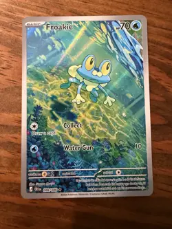 Pokemon Froakie Illustration Rare Alt Art - Mega Evolution Chaos Rising 088/086 - Image 1