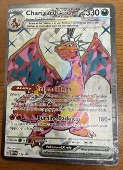 Charizard ex SVP 056 Tera Black Star Promo Holo NM/M Pokemon - Image 1
