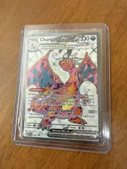 Charizard ex SVP 056 Tera Black Star Promo Holo NM/M Pokemon - Image 3
