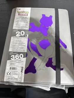 Mewtwo Ultra Pro Pokemon TCG Binder 2020 - Brand New! 74427155827 - Image 1