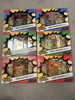 Pokemon TCG Ascended Hero’s Mega Ex Boxes X6 New Sealed In Hand UK Seller - Image 1