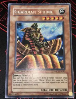 Yugioh Lot Rainbow Dragon, Zoa, Cyber Dragon, Guardian Sphinx - Image 3