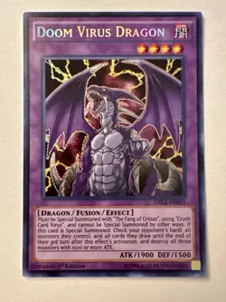 Yu-Gi-Oh Blue-Eyes Ultimate Dragon DMG Dragon Knight Fusion Lot Secret Rare - Image 4