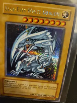 Yugioh Blue-Eyes White Dragon DDS-001 Dark Duel Stories Unlimited LP - Image 5