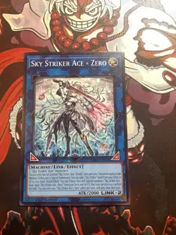 Sky Striker Ace = Zero - L26D-ENS34 - 1st Common Yugioh - Image 1