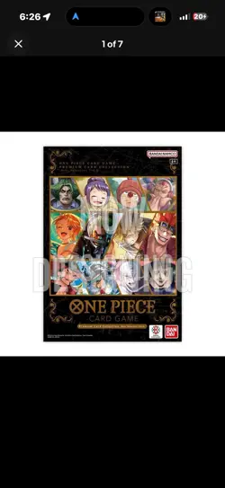 One Piece Card Game Premium Card Collection Best Selection Vol. 6 Sealed P-Ord - Image 1