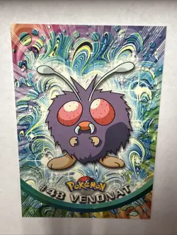 Topps 1999 Tv Animation Pokemon #48 Venonat - Image 1