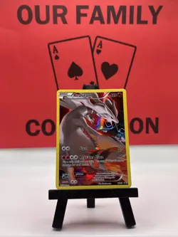 Reshiram XY74 Black Star Promos Pokemon TCG Full Art Holo Promo Card MP - Image 1