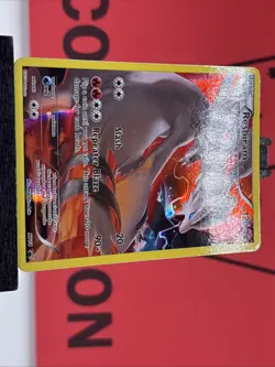 Reshiram XY74 Black Star Promos Pokemon TCG Full Art Holo Promo Card MP - Image 4