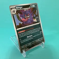 Pokemon Gengar 050/088 POR EN Stage Reverse Holo TCG Card - Image 3