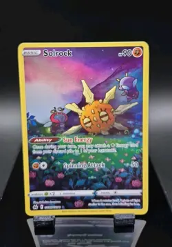 Solrock GG15/GG70 Sword & Shield Crown Zenith Pokemon TCG Card - Image 1