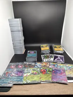 Bulk Pokemon Cards Lot of 500+ English Plus Sealed Holiday Promo Cards - Image 1