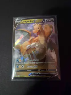 Dragonite V 049/078 Pokemon GO Holo. Near Mint. - Image 1