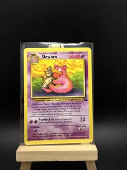 Pokemon TCG Slowbro Fossil 43 Regular Unlimited Uncommon - Image 1
