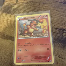 Pokemon TCG Charmander Legendary Treasures 17/113 Regular Common 2013 - Image 1