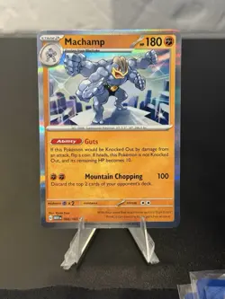 Pokemon 151 - Machamp 068/165 - Holo Rare - NM/M - Image 1