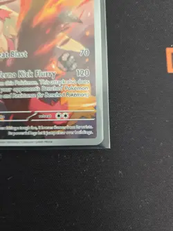 Pokemon Blaziken Illustration Rare 192/182 170 HP Sv10 Destined Rivals Holo 2025 - Image 3