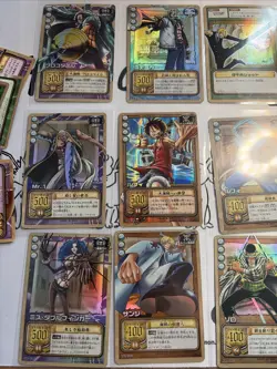 One Piece 1999 Vintage TCG Japanese Card Lot Oldschool Trading Cards Rare Vintag - Image 3