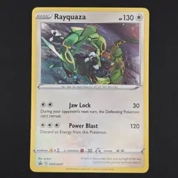Pokemon TCG Card Rayquaza SWSH029 Black Star Promo - NM - Image 1