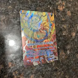 Heightened Evolution SS3 Son Goku Returns Foil Dragon Ball Super Card Game | NM - Image 3