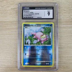 CGC 9 Slowpoke 82/106 Great Encounters Reverse Holo Nintendo Pokemon Card - Image 1