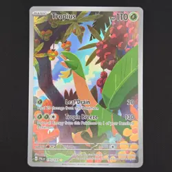 Pokemon TCG Card Tropius 195/193 Paldea Evolved Illustration Rare Holo - NM - Image 1