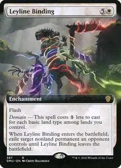 Leyline Binding - Extended Art Dominaria United NM MTG - Image 1