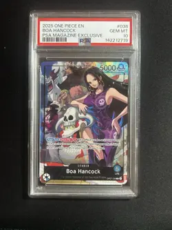 Boa Hancock (2025 PSA Magazine Promo) OP07-038 One Piece Promotion Cards Foil - Image 1