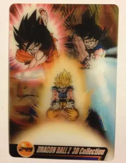 Dragon Ball Morinaga Wafer Card 249 3D - Image 1