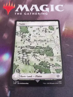 Mtg. Plains #273. Lord Of The Rings. Nm - Image 1