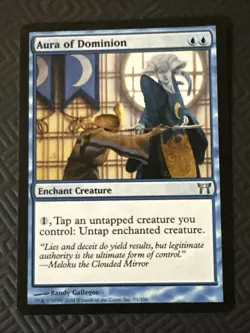 Aura Of Dominion X1 Champions Of Kamigawa NM Condition See Pics Front Back - Image 1