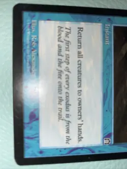 MTG Evacuation x1- -Stronghold-Lightly Played Magic the Gathering - Image 3