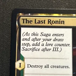 The Last Ronin - #154 (Saga) - Teenage Ninja Mutant Turtles - NM MTG - Image 2