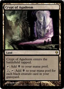 Crypt of Agadeem R Zendikar 212 HP - Image 1