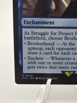 Struggle for Project Purity MTG Rare Magic: The Gathering Fallout Blue - Image 5