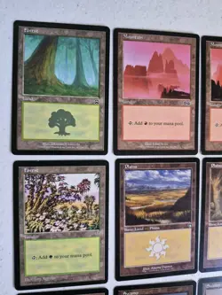 18x Vintage & Retro Frame Lands ft. Guay Plains, Urzas Saga, Masques + - MTG Lot - Image 2
